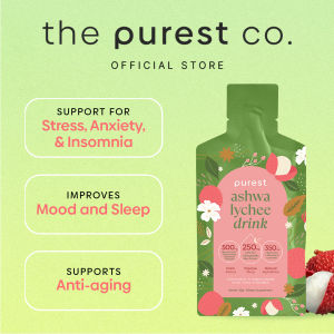 Purest Co Ashwa Lychee Drink (Natural Anxiety & Sleep Aid)