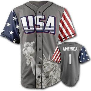 Baseball team jersey baseball cardigan softball jersey short-sleeve (supports DIY) custom printing and dyeing