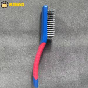 【N2HAO】 Heavy Duty Stainless Steel Wire Brush With Comfortable Plastic Handle Perfect For Removing Rust Welding Slag Dirt And Paint