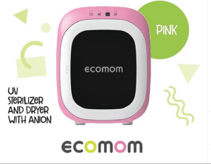 Máy tiệt trùng sấy khô tia UV Ecomom ECO-100 Pro máy tiệt trùng bình sữa và đồ dùng cho bé