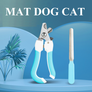 [ GIẢM 34%] Bộ Kìm Cắt Móng Kèm Dũa Cho Chó Mèo dùng để cắt móng cho thú cưng tránh hiện tượng các móng quá nhọn gây nguy hiểm size 16.8x6.5cm Màu Xanh & Hồng Chăm Sóc Sức Khỏe Thích Hợp Cho Pet Nhà Bạn