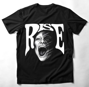 Danshopp.Bdg Baju Kaos Distro American Retro Style Motif Rise Muka