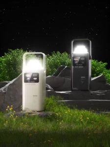 mah mah Large Capacity Super fast Charge Built in 4Cables Outdoor Portable With LED Light