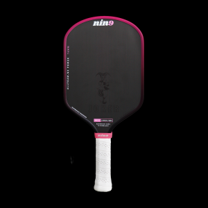 Nine Pickleball JOKER Rogue Pink All-Foam Carbon Fiber Paddle | Power Spin & Control