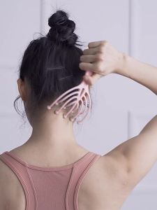 Dụng Cụ Massage Da Đầu Cầm Tay Thư Giãn Giảm Stress Kích Thích Tuần Hoàn Máu Quà Tặng Dân Văn Phòng