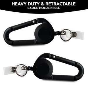 GONUUWGL Heavy Duty ID Lanyard Keychain Tool Lanyard Clip Office Supplies Keychain Key Ring Clips Badge Reel Clip Badge Holder Clip