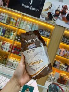 Kem ủ tóc phục hồi tóc hư tổn Collagen Karseell Maca Chính Hãng