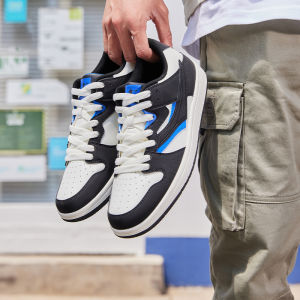 Qiaodan Mens Sneakers Breathable Soft Bottom Professional Sneakers Lightweight  Anti Slip XM35210535