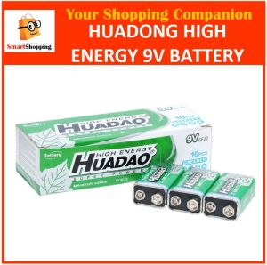 Huadao 6F22 Lithium-ion 9V Battery High Energy 9volts Battery for Electronic Devices