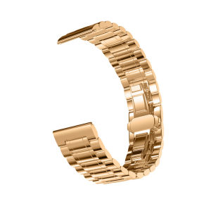 Applicable to Huawei Watch GT3 GT2Pro Watch strap Samsung Gear S3 S2 Three-bead stainless steel watch strap