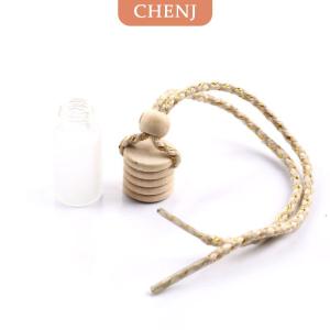 [COD] CHENJ 10pcs 5ml ขวดน้ำหอมรถยนต์สำหรับน้ำมันหอมระเหย Air freshener perfume pendant