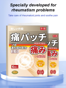 Far Infrared Pain Relief Patch For Neck Shoulder Waist And Leg Type (type I) 6 Patches For Rheumatic Joint Discomfort Relief 远红外阵痛贴I型