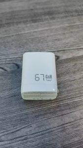 Three Ports PD67W Gallium nitride charger suitable for phones laptops drones fast charging adapter