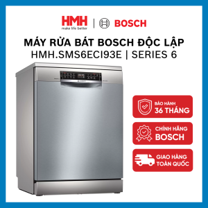 Máy Rửa Chén Độc Lập 13 Bộ Bosch HMH.SMS6ECI93E Series 6 Home Connect Chính Hãng - Bảo Hành 36 Tháng