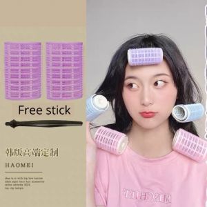 AIDA2025 Heartless Curler Big Wave Overnight Sleep Mus Silk Foam Sponge Long Hair Handy Tool Artifact Roller 神器懒人海绵睡眠卷发棒