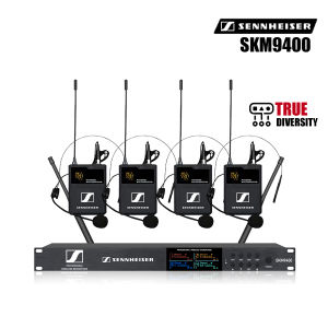 Sennheiser SKM9400 Professional Wireless Mic 4-Channel Long Gooseneck Mics for Conference Room & Meeting