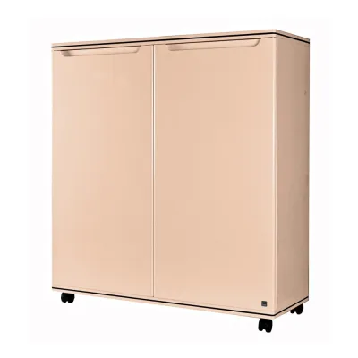 HomePro ตู้วางรองเท้า 6 ชั้น CURVE CREAM SAND สีครีม แบรนด์ KING
