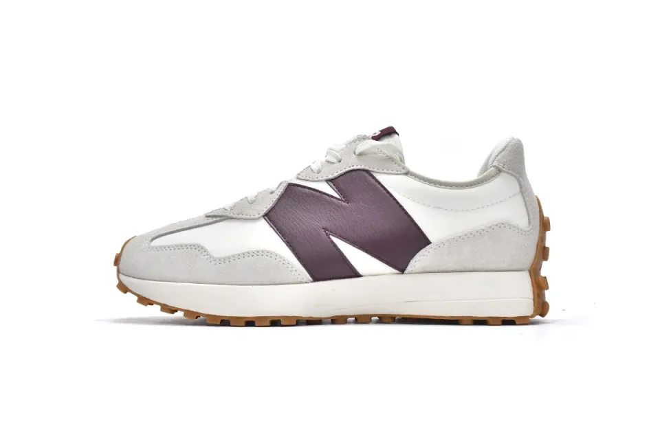 New balance sales 327 burgundy mens