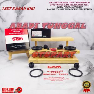 KIT REM CAKRAM BELAKANG HONDA CRV NEW GEN 2 3 4 KIRI KANAN 1SET SAM