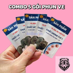 Thuốc Tắm Diệt Ve Bọ Chó Mèo Phun Trại Sạch Rận Tận Gốc
