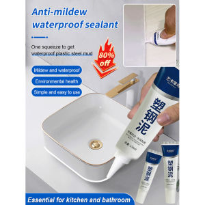 🔥Beli1 Percuma2✨Pembaikan/Kalis Air/Rintangan Suhu Tinggi[Multi-Functional Anti-Mold Waterproof Sealant]Gam Pembaikan Besi Lumpur Keluli Plastik Pelbagai Fungsi Lumpur Keluli Plastik Pembaikan Kukuh Dengan Gam Kalis Air Ceramic Adhesive Plastic Mud