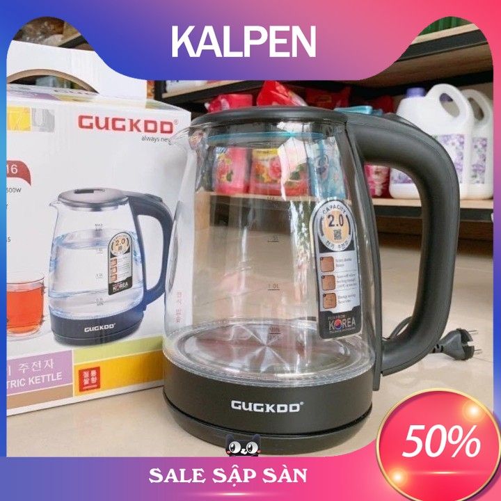 ẤM SIÊU TỐC,TỰ NGẮT KHI SÔI BÌNH ĐUN SIÊU TỐC THỦY TINH Guckoo 2l ...