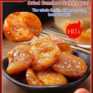 ✨Hot Sale✨Bamboo Salt Dried Loquats Yunxiao Natural Preserved Fruit Snack No Additives Chewy Candy Alternative Vitamin Packed Delicacy Bamboo Salt Loquat Dried Healthy Preserved Fruit Snack  Natural Candy Alternative