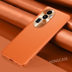 Casing For OPPO Reno 10 Pro plus 5G Reno10 10Pro 10Proplus 10Pro+ Phone Case Luxury Ultra Thin Hardware Plain Color Fashion Shockproof Protection Back Cover