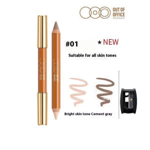 OUT OF OFFICE SG Ready Stock Dual Ended Hightling And Contour PencilOUT OF OFFICE双头修容棒