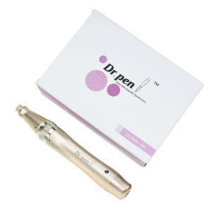 Electric Microneedle Derma Pen Wireless Skin Care Device Adjustable Needle Depth for Facial Serum Absorption