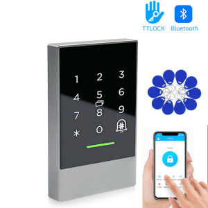 TTlock Smart Phone App Access Controller 13.56Mhz Rfid Door Access Control System Door Kit Ip67 Waterproof Reader
