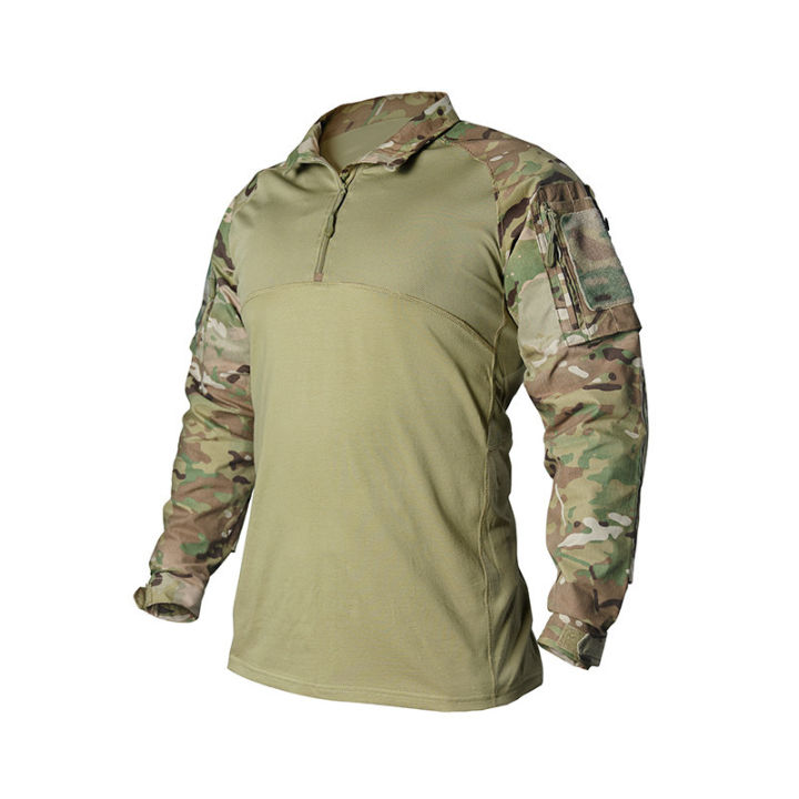 IDOGEAR BSR Tactical Shirt BDU Combat Clothes With Elbow Pads Slight ...