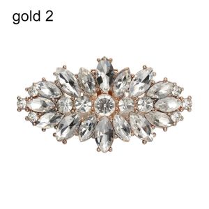 SZXBOGS 1PC Women High Heel Bride Shiny Clips Charm Buckle Square Clamp Shoe Decorations Clip