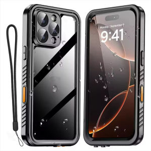 [JLK] Summer Outdoor Underwater Sports 5M Swim/Dive Waterproof Shockproof Phone Case 360 Full Protective Cover For iPhone 17 16 15 Pro Max 14 Plus 13 12 11 ProMax