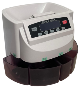 (SG SELLER) Singapore Coin Sorter Counter Calibrated for Singapore Coin Counting Sorting Machine Countable Coins With Handle