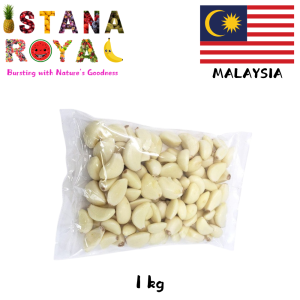 FRESH PEELED & SEALED GARLIC IMPORTED FROM MALAYSIA - 1KG - ISTANA ROYAL FRUITS