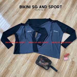 Sét đồ bơi cặp đồ đôi nam nữ Bikini SG kín đáo chống nắng đi bơi đi biển đẹp