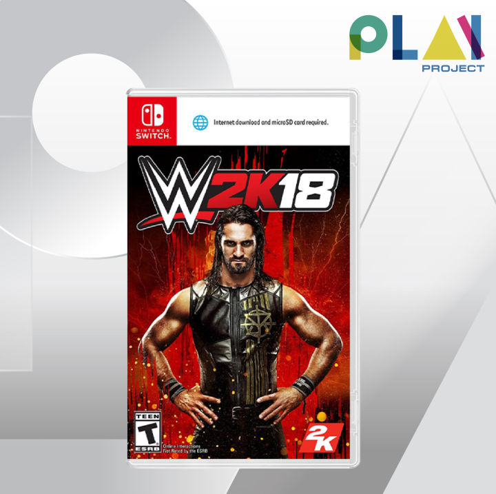 Nintendo Switch : WWE 2K18 [มือ1] [แผ่นเกมนินเทนโด้ switch