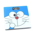 A2U - FREE BATTERY - Cartoon Intelligent Electronic Body Scale Bathroom Glass High Accuracy Weight Scale电子体重秤. 