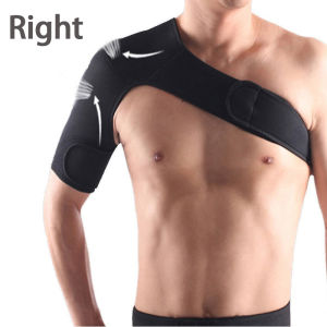 MAXXGYM Adjustable Left/Right Shoulder Support Bandage Protector Brace Joint Pain Injury Shoulder Strap Guard Strap Wrap Belt New