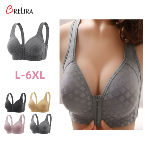 【SINGABRALETTE】Front Button Anti-Sagging Gathering Underwear