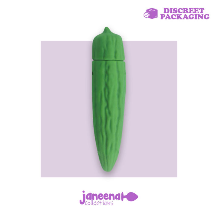 Janeena YASAI de GO Ampalaya Discreet 1-Speed Vegetable Veggie Vibrator  Clitorisorisoral G-Spot Kinky Stimulus Sex Toys for Women | Lazada PH
