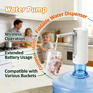 Foldable Automatic Water Pump TouchControl USB Rechargeable Household Smart Electric Water Dispenser