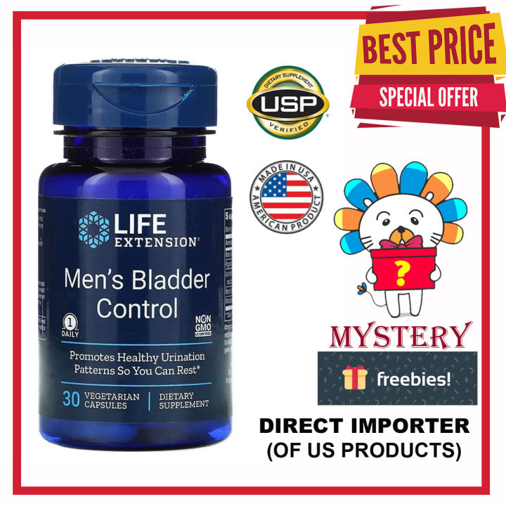 Life Extension Men's Bladder Control 30 Vegetarian Capsules Lazada PH