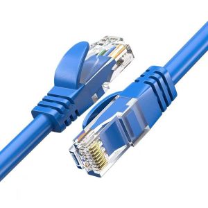 DUCUA 1m/2m/3m/5m/10m 1PC Router Network Cable Cat 5e Channel Internet Modem Cat5 Patch Cord 24AWG Patch Cable Network Patch Cable LAN Cable
