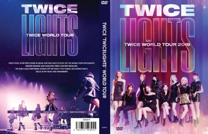 TWICE TWICELIGHTS WORLD TOUR 2019 DVD LIVE CONCERT | Lazada