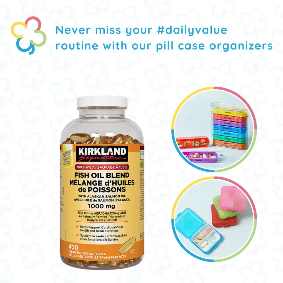 Kirkland Signature 100% Wild Fish Oil Blend 400 Softgels (12/2025