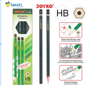 (1PAK ISI 12PCS) JOYKO PENCIL P-88 2B