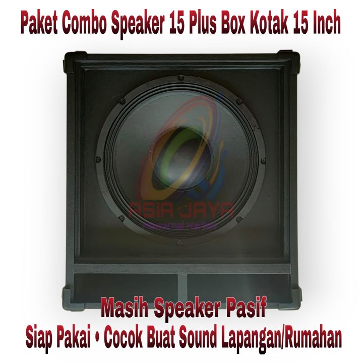 Paket Combo Speaker 15 Inch Plus Box Kotak Vinyl 15 Inch Lazada