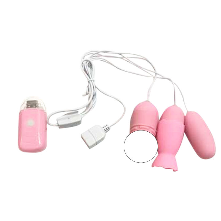 Secret Corner Tongue Triple Eggs USB Vibrator Vibrating Clitoral